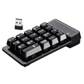 K3 19 Key 2.4G Wireless Mini Digital Keyboard Suspension Machinery Keypad, K3 (Black)