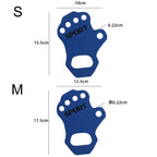 Thin Sports Fitness Anti-Wear And Anti-Slip Palm Protector, S Blue, M Blue, S Gray, M Gray, S Black, M Black
