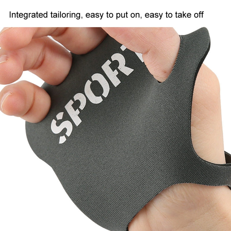Thin Sports Fitness Anti-Wear And Anti-Slip Palm Protector, S Blue, M Blue, S Gray, M Gray, S Black, M Black