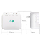 2.4G 300M Wi-Fi Amplifier Long Range WiFi Repeater Wireless Signal Booster, US Plug White, EU Plug White, UK Plug White, US Plug Black, EU Plug Black, UK Plug Black