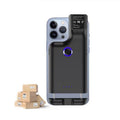 HC101D  2D Bluetooth Barcode Scanner Wireless Back Clip Phone Barcode Reader, 2D Side