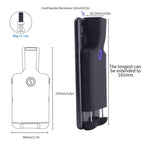 HC101D  2D Bluetooth Barcode Scanner Wireless Back Clip Phone Barcode Reader, 2D Side