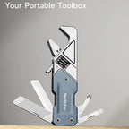 Nextool  6-in-1 Multi-functional Mini Wrench Portable Folding Knife File Screwdriver Bottle Opener, NE20238