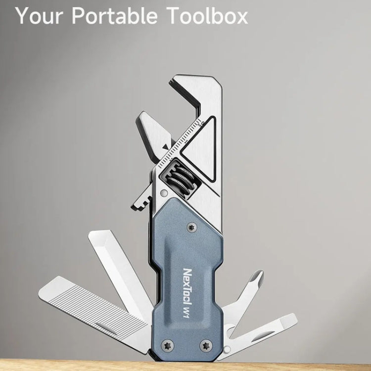 Nextool  6-in-1 Multi-functional Mini Wrench Portable Folding Knife File Screwdriver Bottle Opener, NE20238