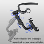 Car Sun Visor Clamp Multi-function Dashboard Mobile Phone Holder