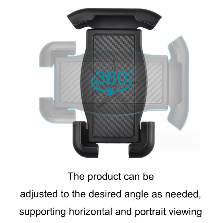 Bicycle Phone Holder 360 Degree Rotation Locking Cell Phone Clip