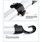 Car Mobile Phone Holder Computer Holder Universal Aluminum Tube With Hook, 3 in 1