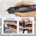 BSIDE Z5 Smart Pen Multimeter Backlight LCD 6000 Counts Auto Voltage Detector, Z5