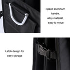 Car Trunk Storage Box Oxford Cloth Folding Organizer With Reflective Strips, Large Black, Large Gray, Small Black, Small Gray