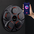 Bluetooth Music Boxing Machine Boxing Fitness Trainer Wall Hanging Sanda Sandbag, Red Light Black, Red Light White