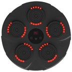 Bluetooth Music Boxing Machine Boxing Fitness Trainer Wall Hanging Sanda Sandbag, Red Light Black, Red Light White