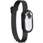 Magnetic Thumb Camera Portable HD Camera For Outdoor Cycling, Standard+Pet Silicone Collar