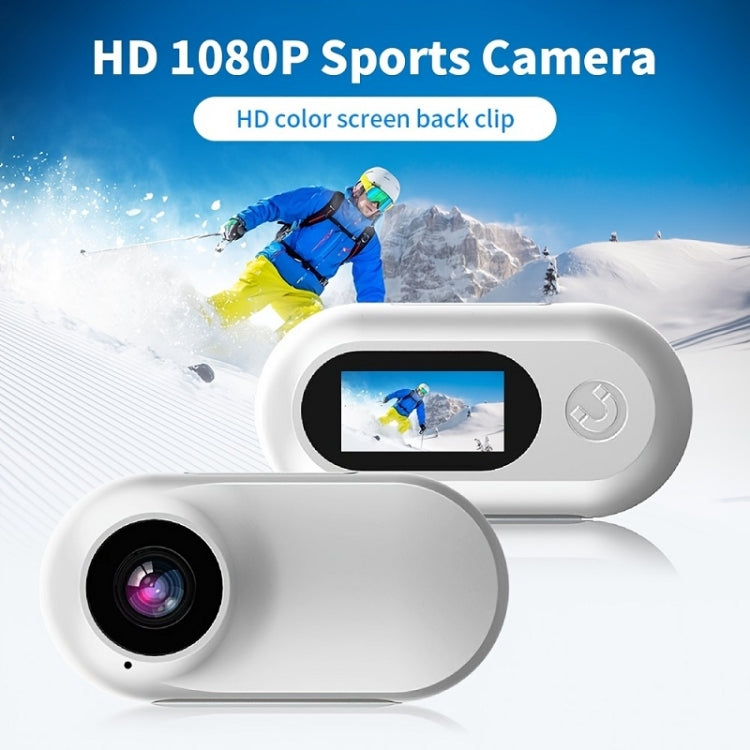 Magnetic Thumb Camera Portable HD Camera For Outdoor Cycling, Standard+Pet Silicone Collar
