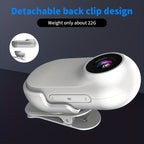 Magnetic Thumb Camera Portable HD Camera For Outdoor Cycling, Standard+Pet Silicone Collar