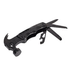 Multifunctional Life-saving Claw Hammer Car Survival Tools Foldable Outdoor Tool Hammer, Red, Black, Gray