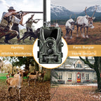 4G Outdoor Tracking Hunting Camera 5000mAh Lithium Battery Version, HC-801LTE-Li