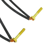 2pcs /Set For Club Car / EZGO Golf Cart 3.3 Motor Carbon Brushes, Carbon Brush, Carbon Brush Contains Hardware Bag