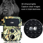 PR600C 20MP 1080P HD Infrared Camera Outdoor Hunting Camera 38 Infrared Light Monitoring Camera, PR600C