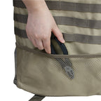 Outdoor Camping Off-road Vehicle Spare Tire Tool Miscellaneous Storage Bag, Black, Khaki