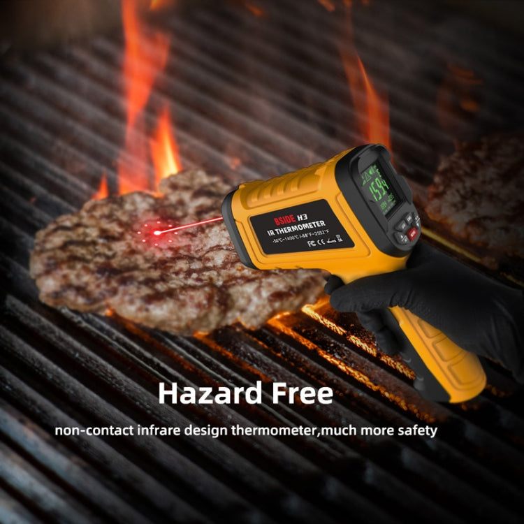 BSIDE H3 High Temperature Infrared Thermometer Handheld Non-Contact Thermometer, H3