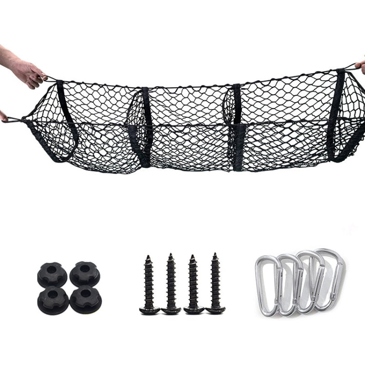 Pickup Truck Three-dimensional Net Bag Off-road Vehicle Trunk Luggage Net Bag, 90x30cm, 100x30cm, 110x30cm, 120x30cm