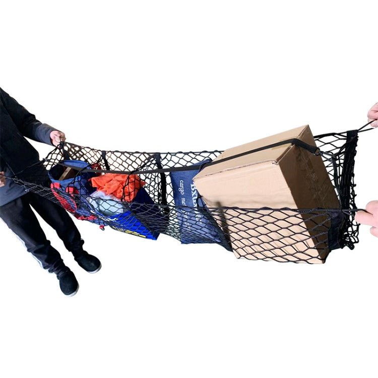 Pickup Truck Three-dimensional Net Bag Off-road Vehicle Trunk Luggage Net Bag, 90x30cm, 100x30cm, 110x30cm, 120x30cm