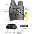 4K HD Infrared Dual Tube Telescope Night Vision Instrument, Y6-C
