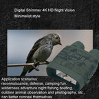 4K HD Infrared Dual Tube Telescope Night Vision Instrument, Y6-C
