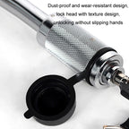 Car Latch Lock Trailer Tow Hook Anti-theft Padlock, Bending Silver, Direct Pipe Silver, Straight Pipe Black