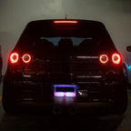 Car Solar Warning Light Anti-rear Collision LED Tail Light