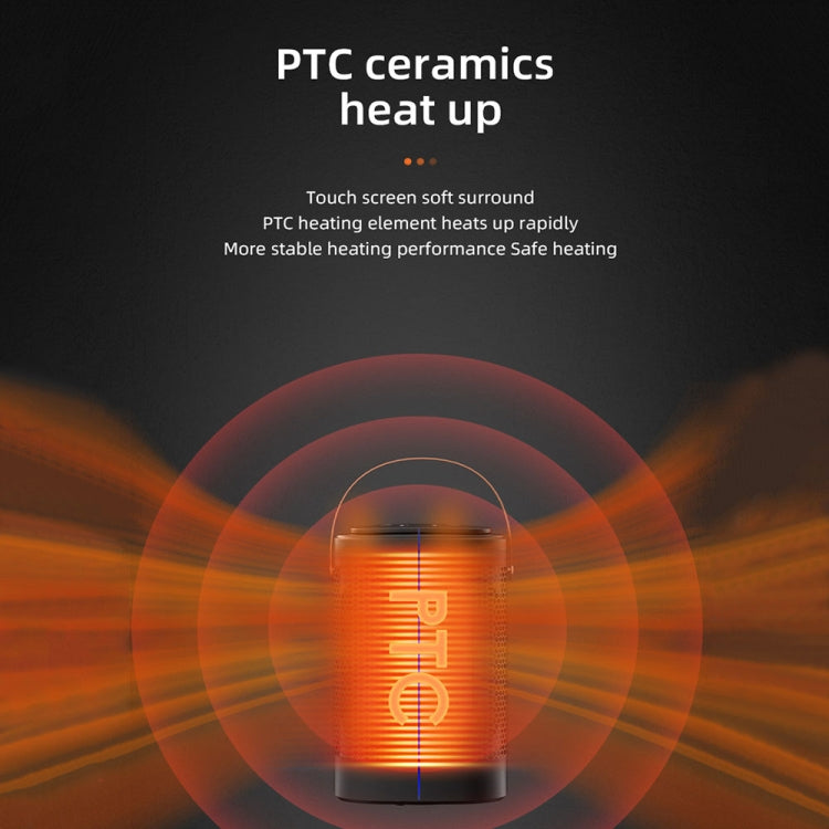 Remote Control Touch Screen Household Desktop PTC Instant Heating Heater, US Plug, EU Plug, UK Plug