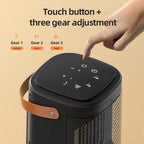 Remote Control Touch Screen Household Desktop PTC Instant Heating Heater, US Plug, EU Plug, UK Plug