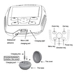 Wireless Ultrasonic Fish Finder Sonar Underwater Visual HD Angler Detector, FF998