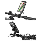 Bicycle Motorcycle Outdoor Sports Cycling Mobile Phone Waterproof Bag, Handlebar With Rope, Rearview Mirror With Rope, Handlebar, Rearview Mirror