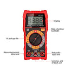 HT108L 600V 10A LCD Digital Multimeter DC Voltage Diode Frequency Multitester Current Tester, HT108L