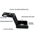 Folding Z Type Tilt Pan Tripod Head Ball Head Quick Release Plate Stand for DSLR Camera