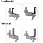 Universal Camera L Shape Bracket Quick Release Plate for Camera RSC2 / RS3 Stabilizers, L-450 Black, L-450 Red, L-450 Blue, L-440 Black, L-440 Red, L-440 Blue