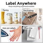 Phomemo P12Pro Li-Ion Battery Compact Bluetooth Convenient Self-Adhesive Thermal Label Printer, Printer