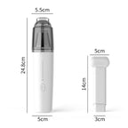 Mini Portable Detachable Wireless Handheld Powerful Car Vacuum Cleaner, Plastic Filter (White), Metal Filter (White), Plastic Filter (Black), Metal Filter (Black)