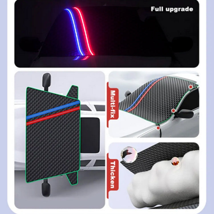 Winter Outdoor Car Windscreen Snow Ice Shield Thicken Waterproof Protector, Rear Cover, Front Cover