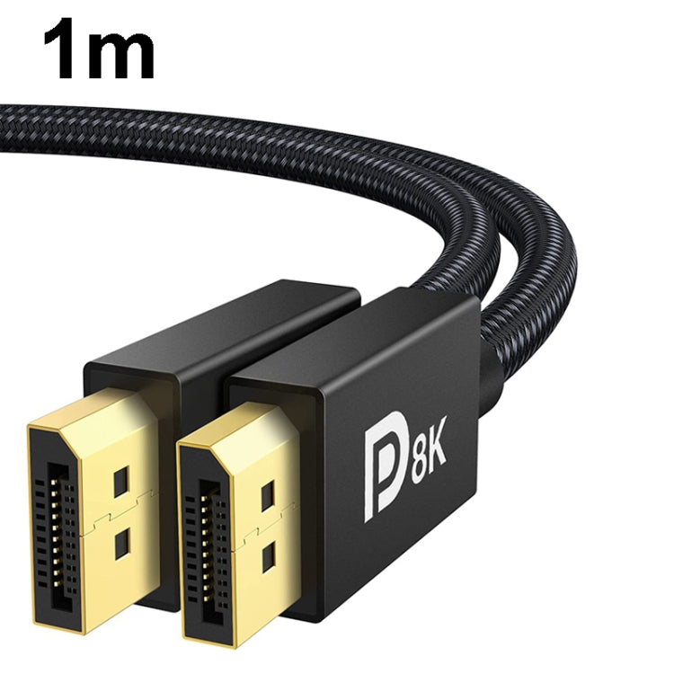 DP Cable 8K Computer Monitor Connection Cable 30AWG OD6.3MM With Nylon Mesh, 1m, 1.5m, 2m, 3m