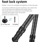 Carbon Fiber Portable Folding Tripod SLR Camera Low Gravity Center Gimbal Photography Bracket, BEXIN RC254, BEXIN RC254+LH-28