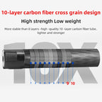 Carbon Fiber Portable Folding Tripod SLR Camera Low Gravity Center Gimbal Photography Bracket, BEXIN RC254, BEXIN RC254+LH-28