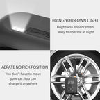 Multifunctional Portable Car Electric Wireless Tire Inflator Pump, Mechanical Button, Touch Screen Button
