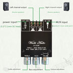 ZK-502MT 50W x 2 2.0 Stereo Bluetooth Audio Digital HIFI Power Pipe Module, ZK-502MT