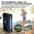 J-180 Portable Pointer FM/AM Two-Band Radios With Carrying Clip, Regular Version