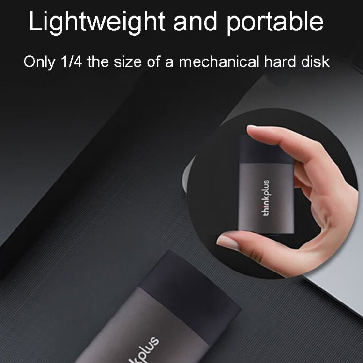 Lenovo Thinkplus US202 USB3.1 Compact And Portable Mobile Solid State Drive, 512G, 1T, 2T