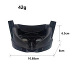 For Mate Quest Pro Eye Mask Light-blocking Magnetic Replacement Silicone Eye Cover VR Accessories