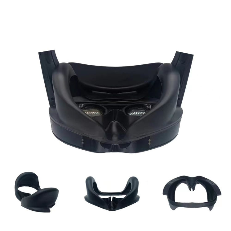 For Mate Quest Pro Eye Mask Light-blocking Magnetic Replacement Silicone Eye Cover VR Accessories