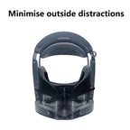 For Mate Quest Pro Eye Mask Light-blocking Magnetic Replacement Silicone Eye Cover VR Accessories